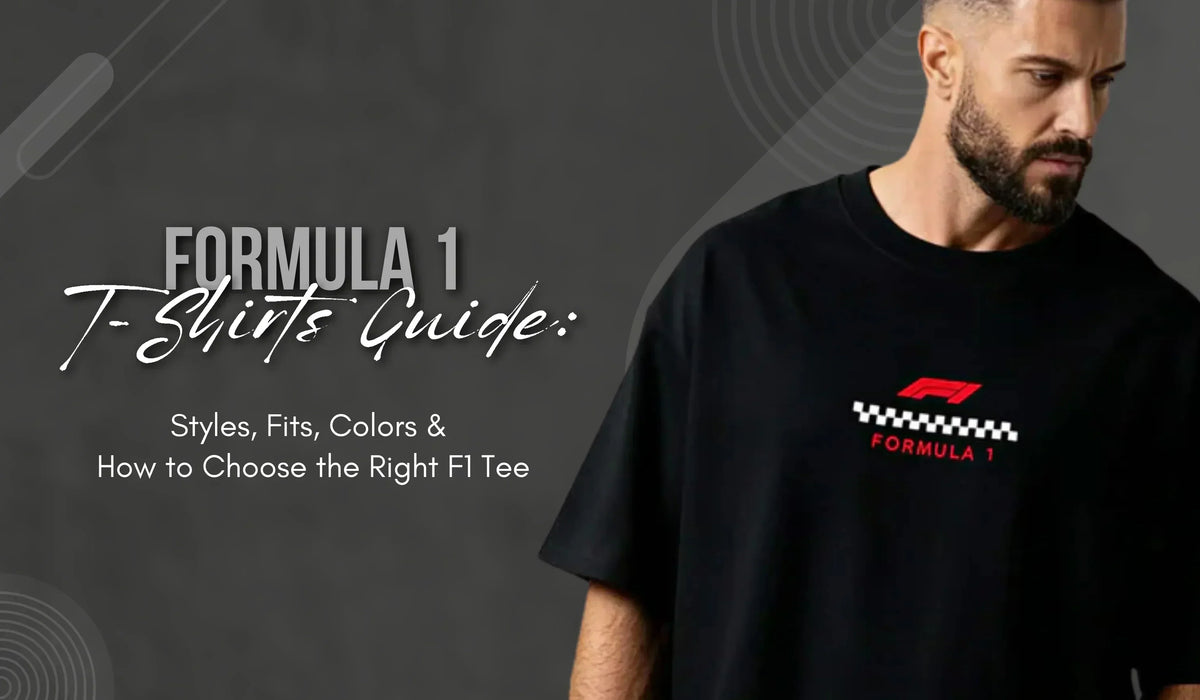 How to Choose an F1-Inspired T-Shirt: Fit, Color & Style Guide