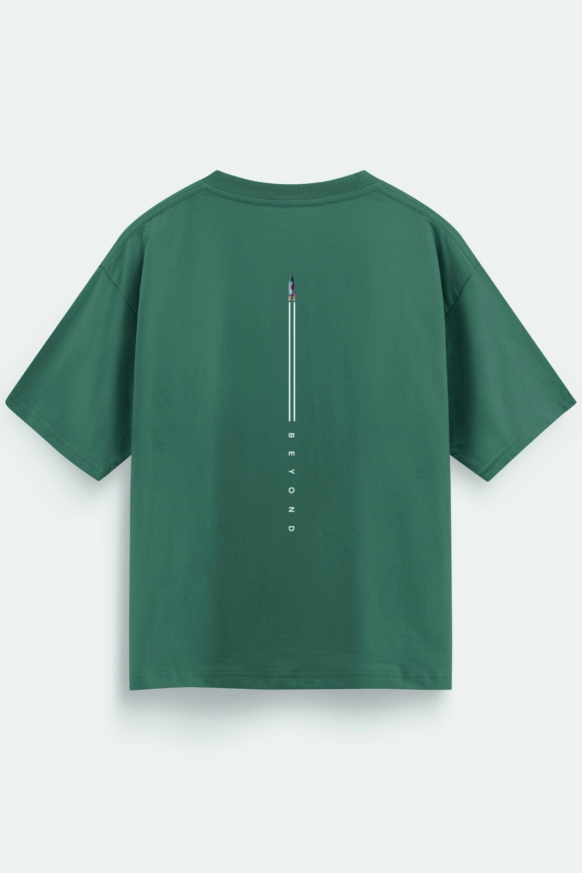 Men's Green Beyond Oversized T-Shirt