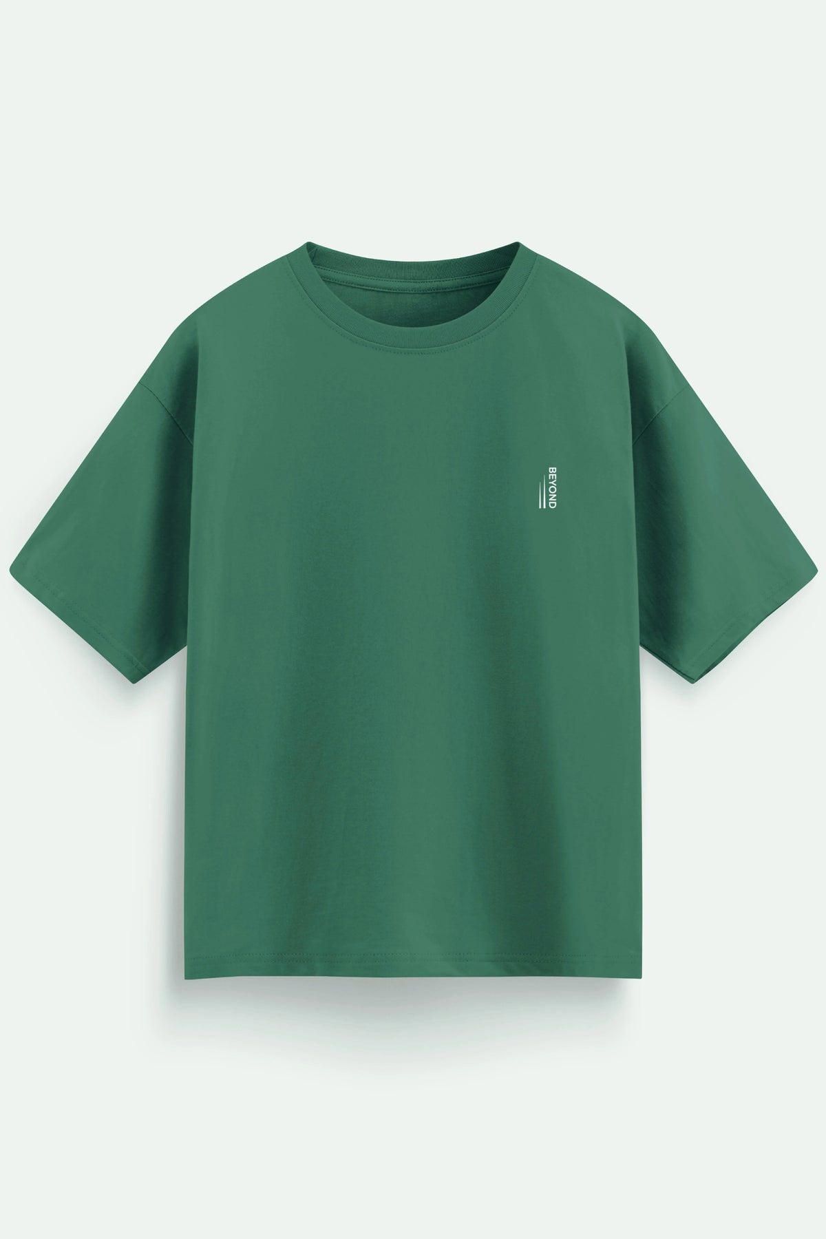 Men's Green Beyond Oversized T-Shirt
