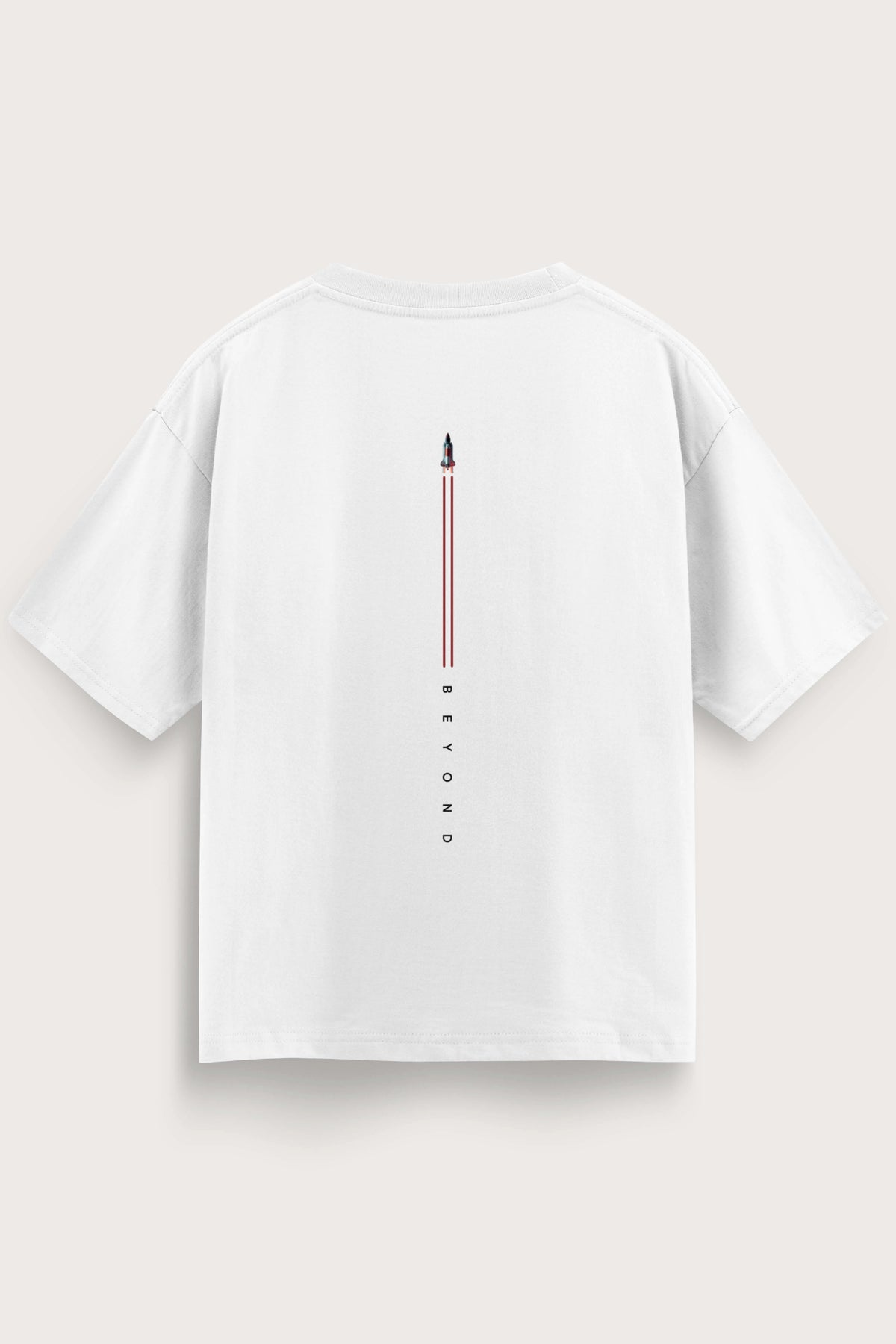 Men's White Beyond Oversized T-Shirt