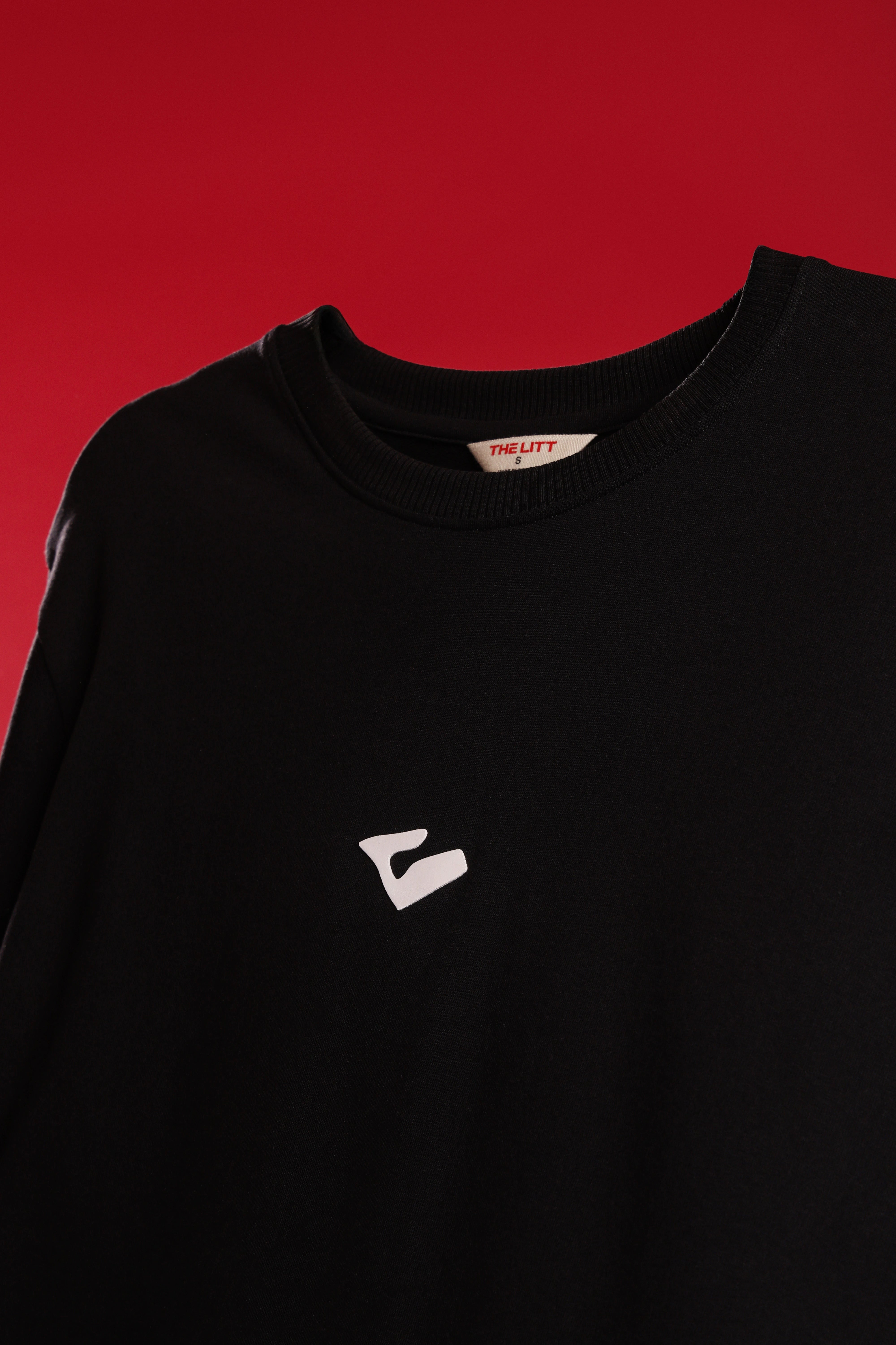 Men's Black Redbull Oversized T-Shirt