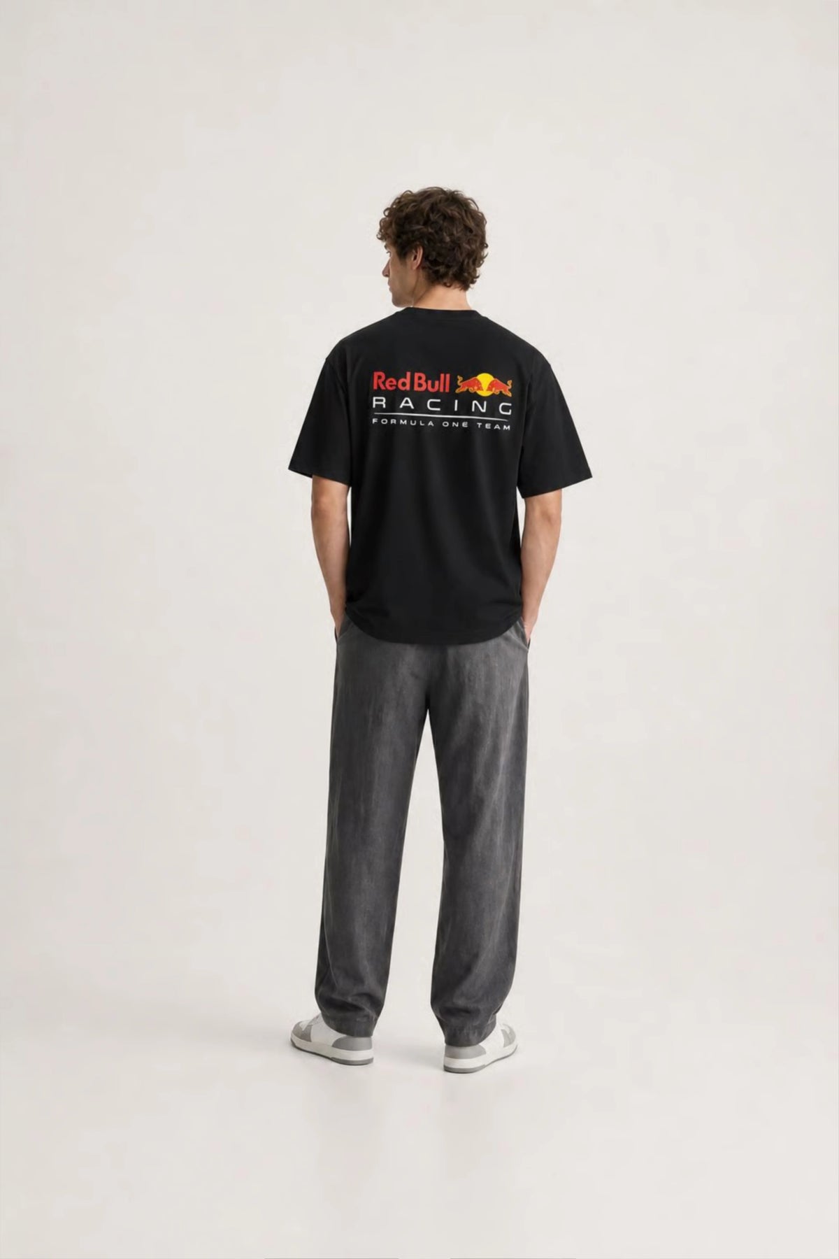 Men’s Black Max Verstappen Oversized T-shirt