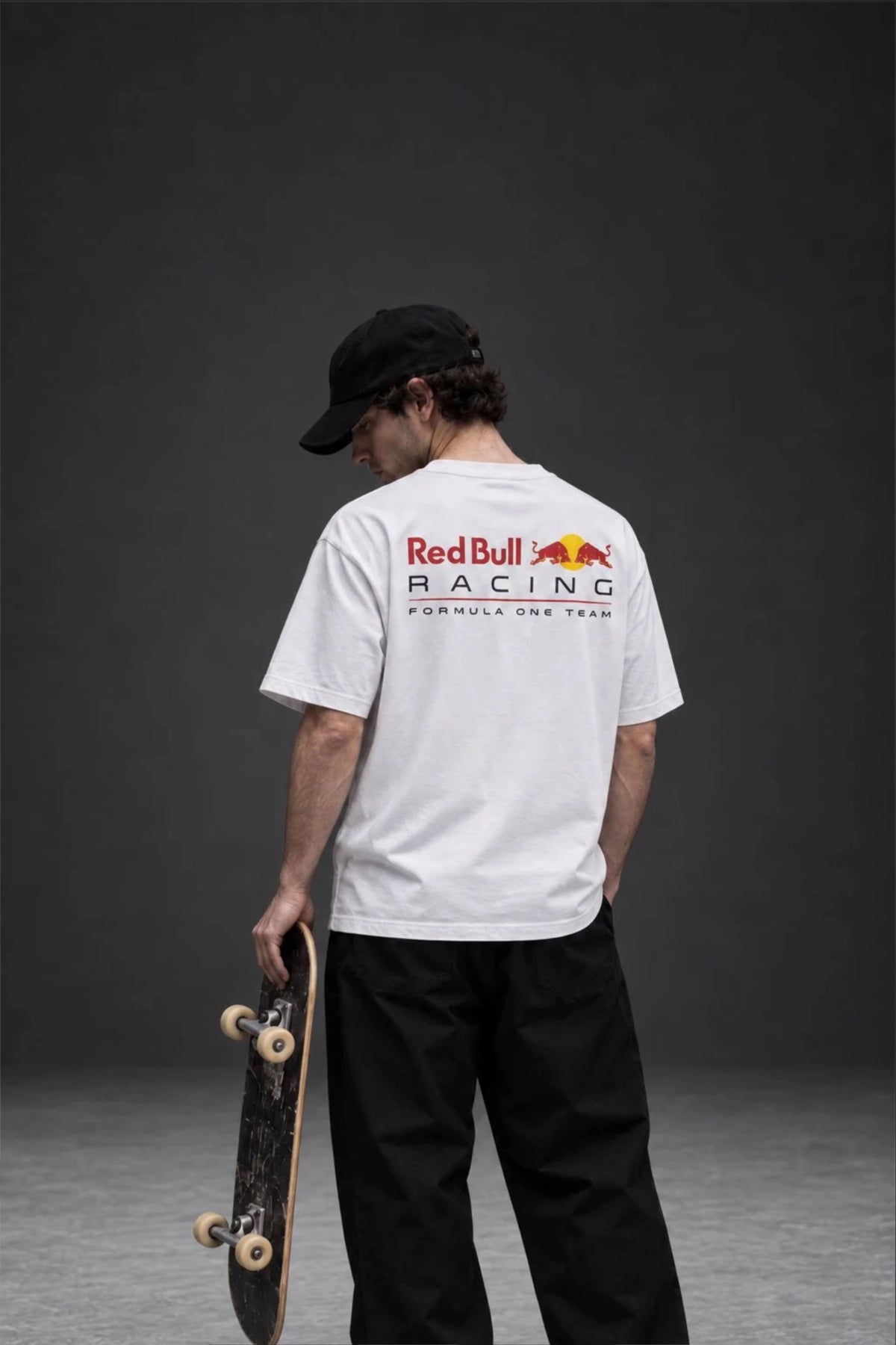 Max Verstappen T-Shirt Oversized Fit White 240 GSM Cotton