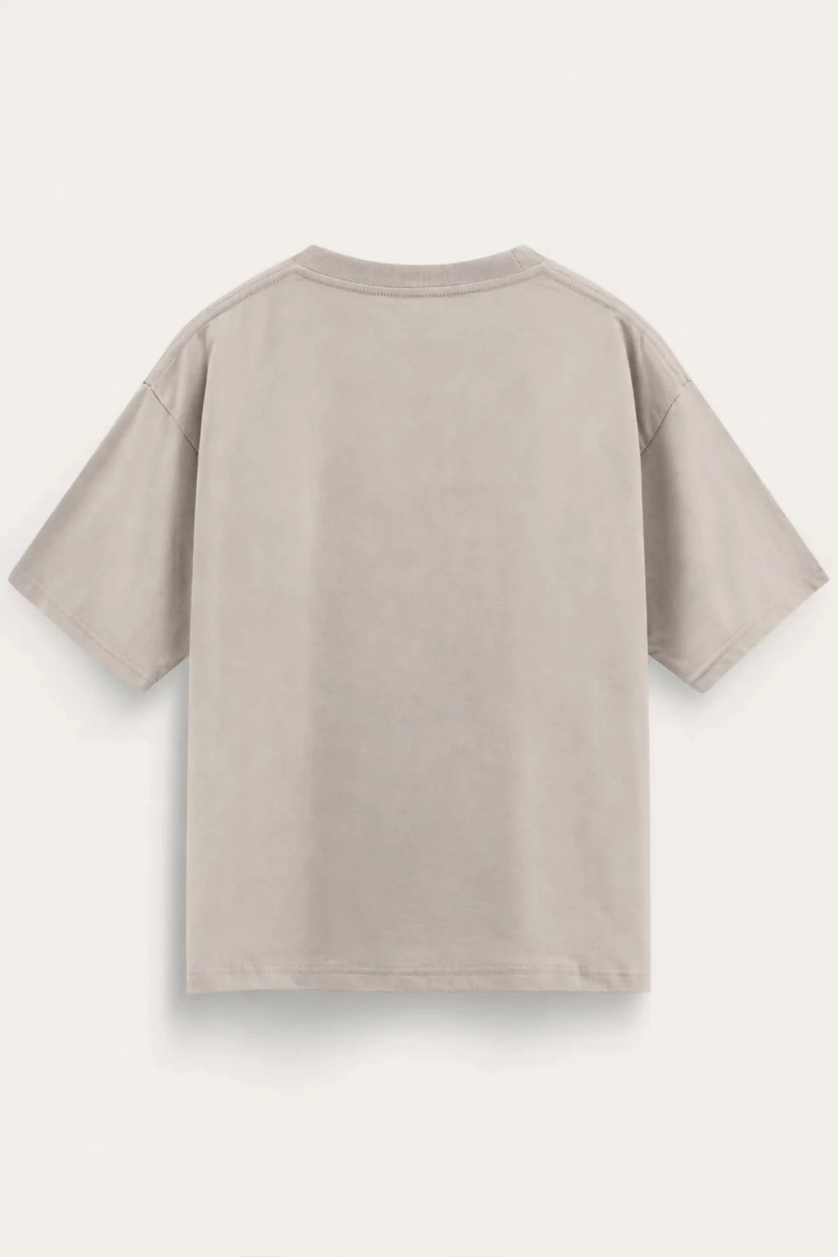 Relaxed Fit 0 Beige T‑Shirt for Men