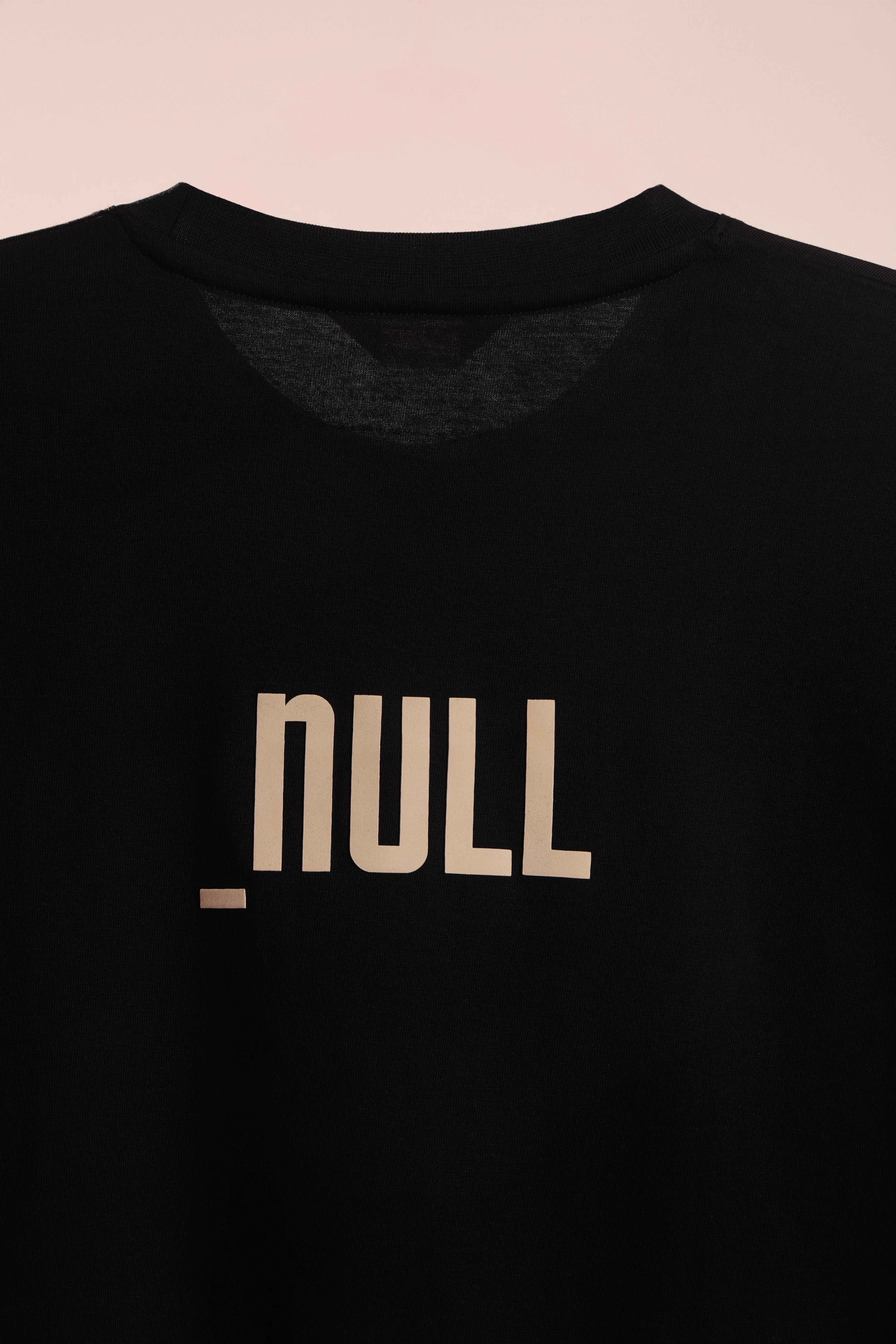 Relaxed Fit Null Black T-Shirt for Men