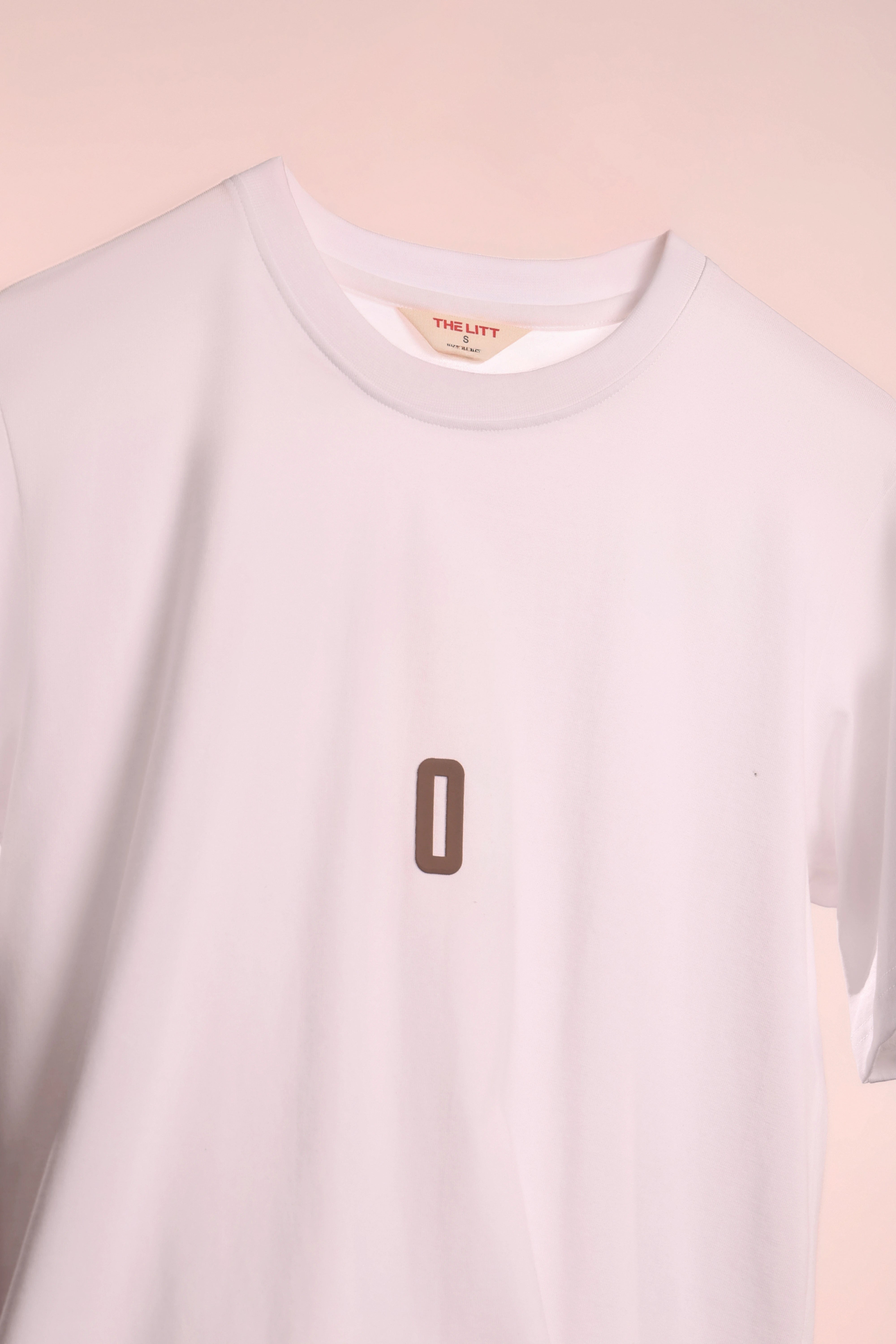 Relaxed Fit 0 White T‑Shirt for Men