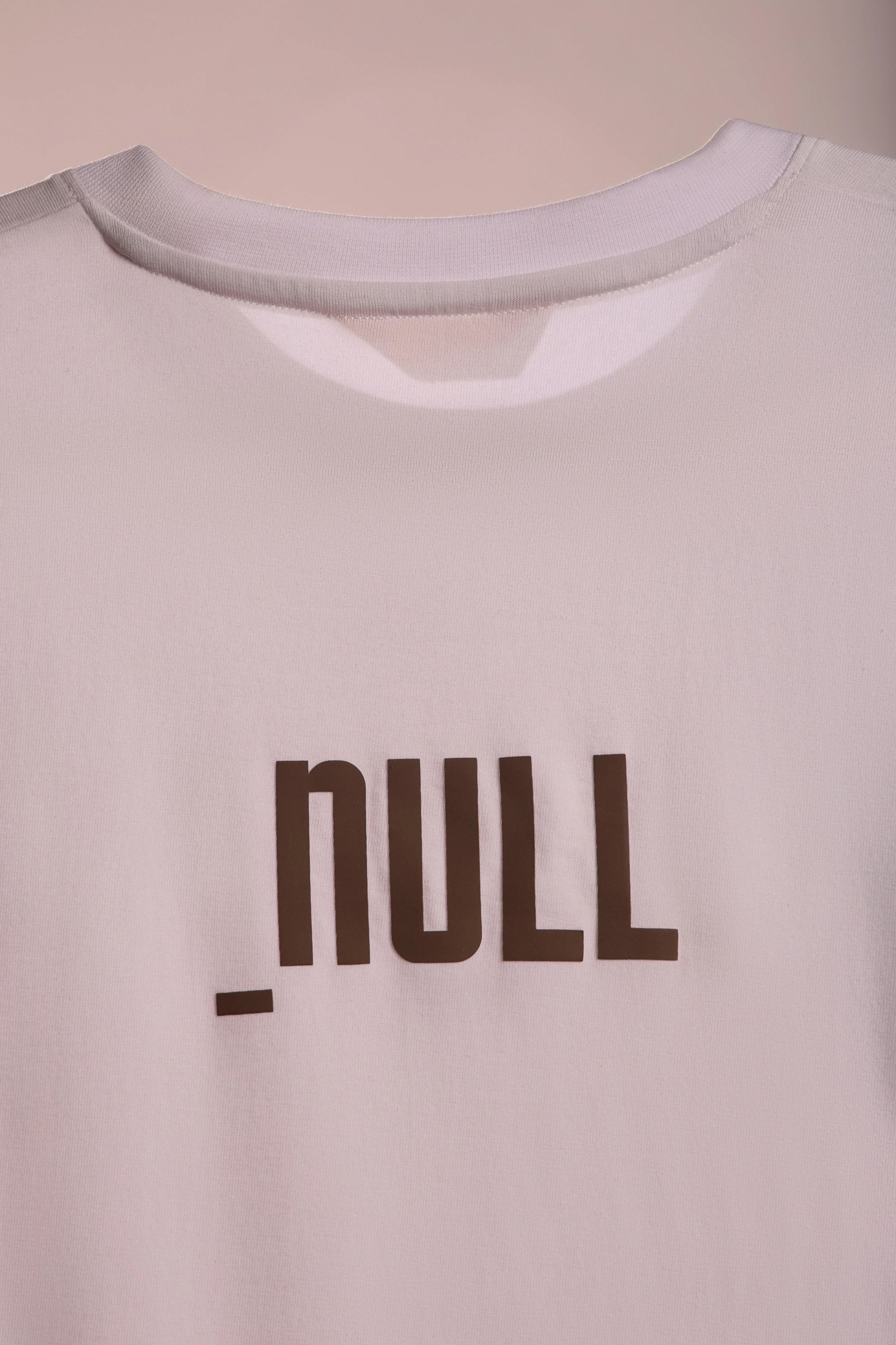 Relaxed Fit Null White T-Shirt for Men