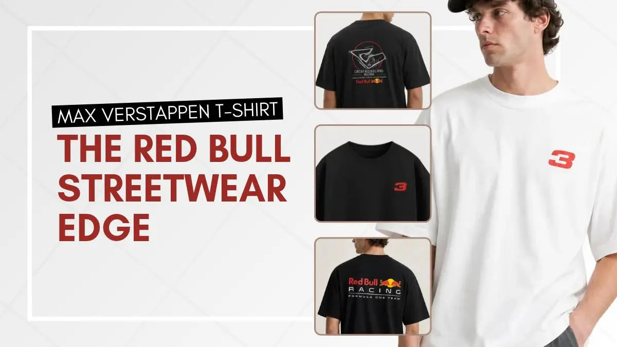 Max Verstappen T-Shirt — The Red Bull Streetwear Edge