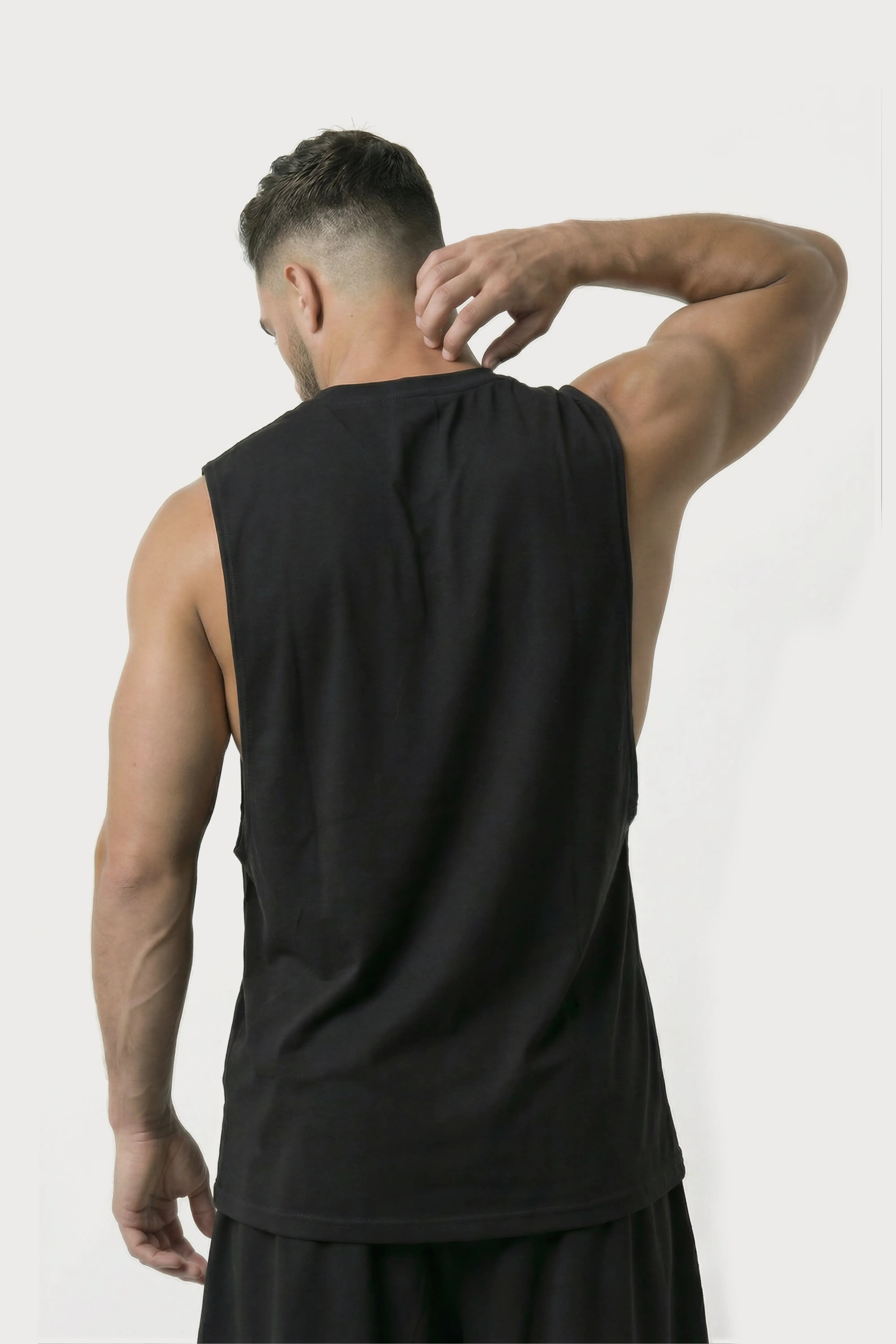 Men’s Black loosefit bamboo cotton co-ord set