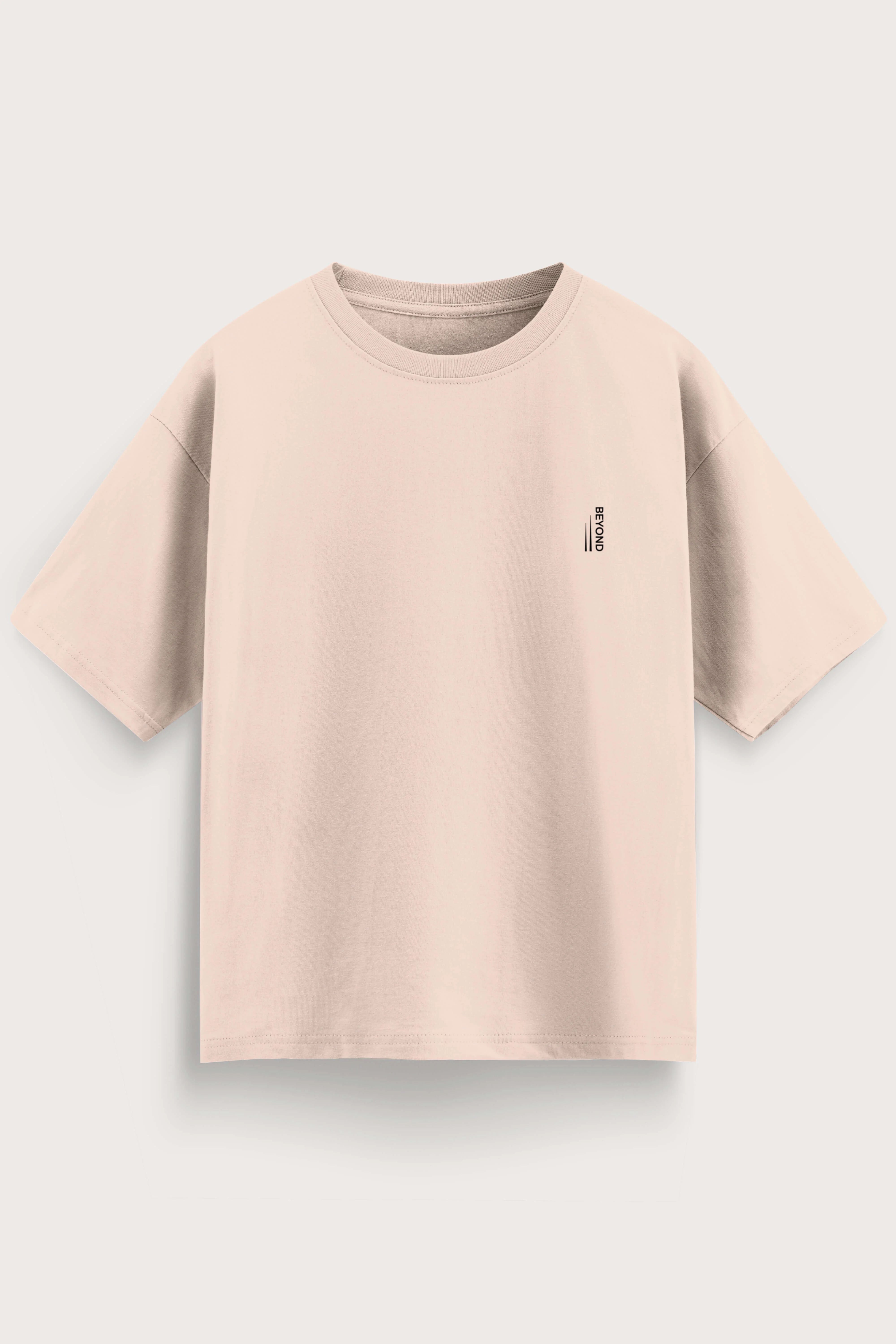 Men-oversized-beige-tshirt-beyond-front