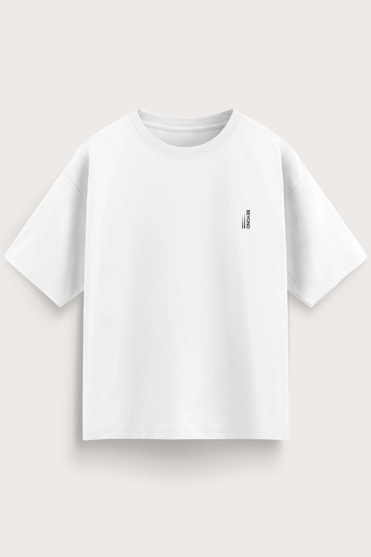 Men's White Beyond Oversized T-Shirt
