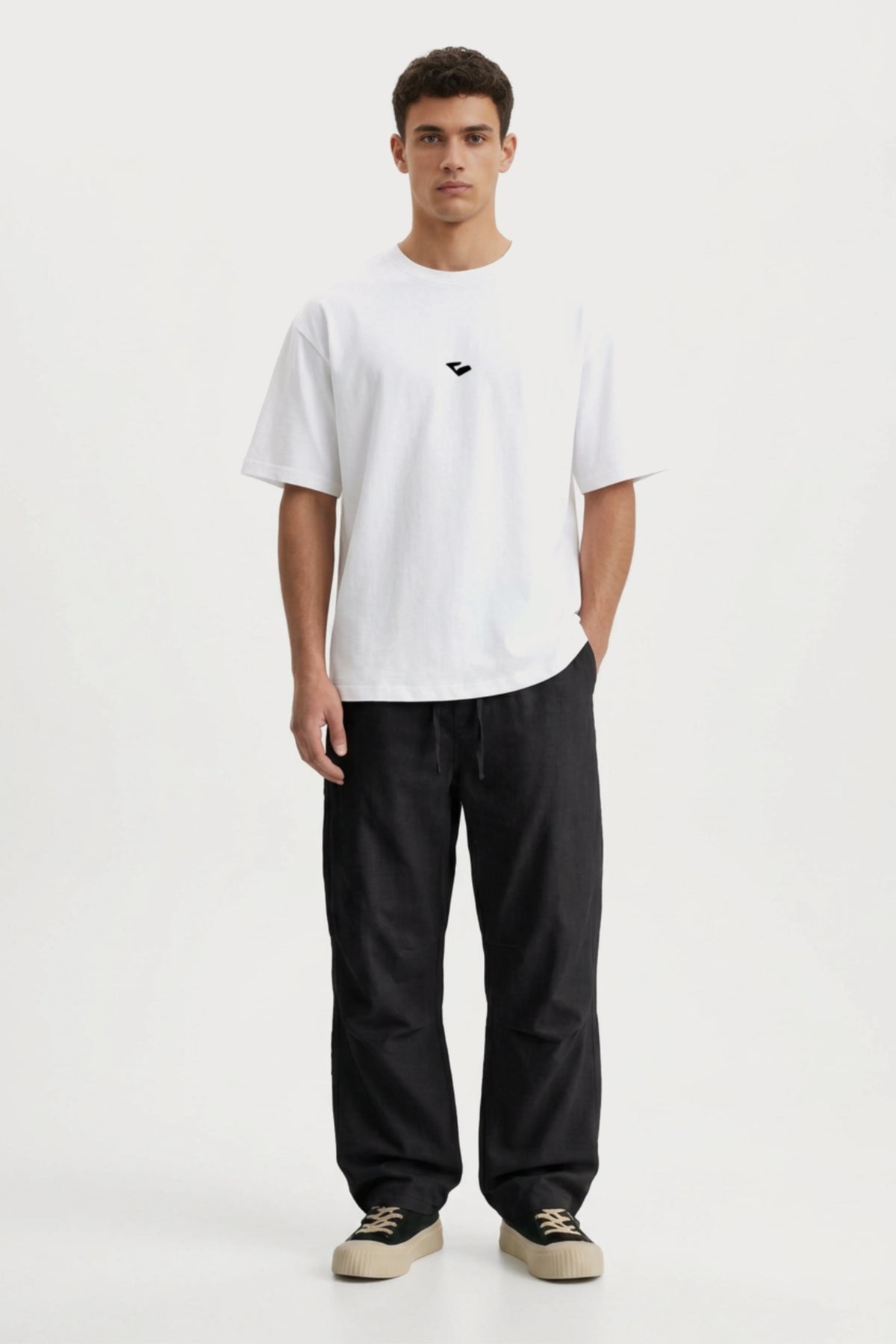 Men's White Redbull Oversized T-Shirt