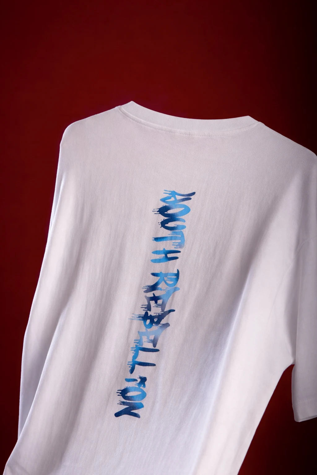 Relaxed Fit Youth Rebellion White T-Shirt for Men