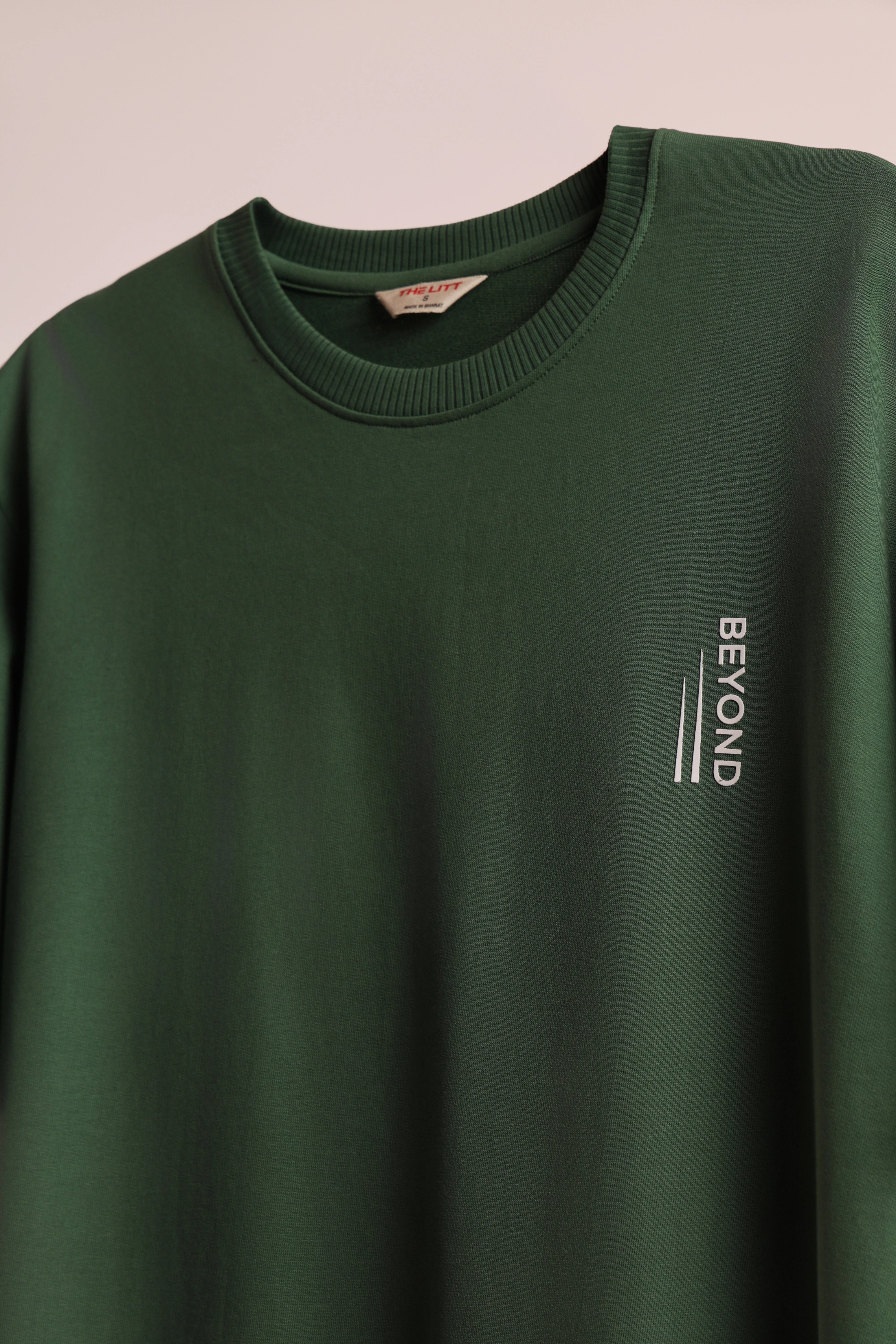 Men's Green Beyond Oversized T-Shirt