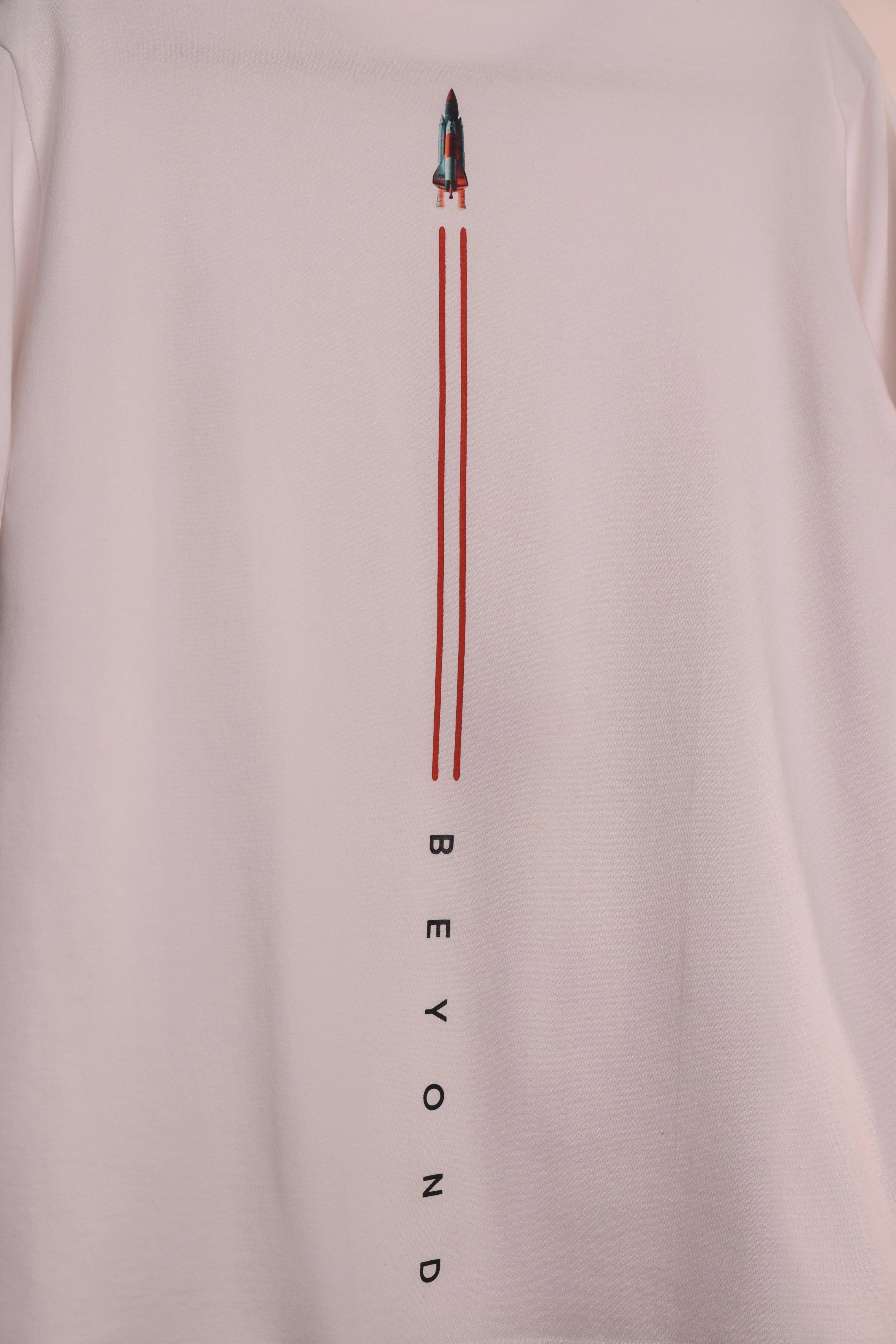 Men's White Beyond Oversized T-Shirt