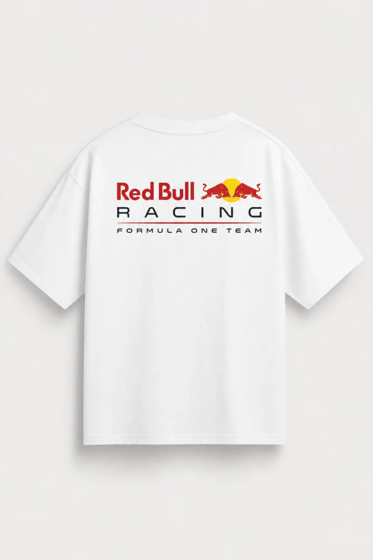 Max Verstappen T-Shirt Oversized Fit White 240 GSM Cotton