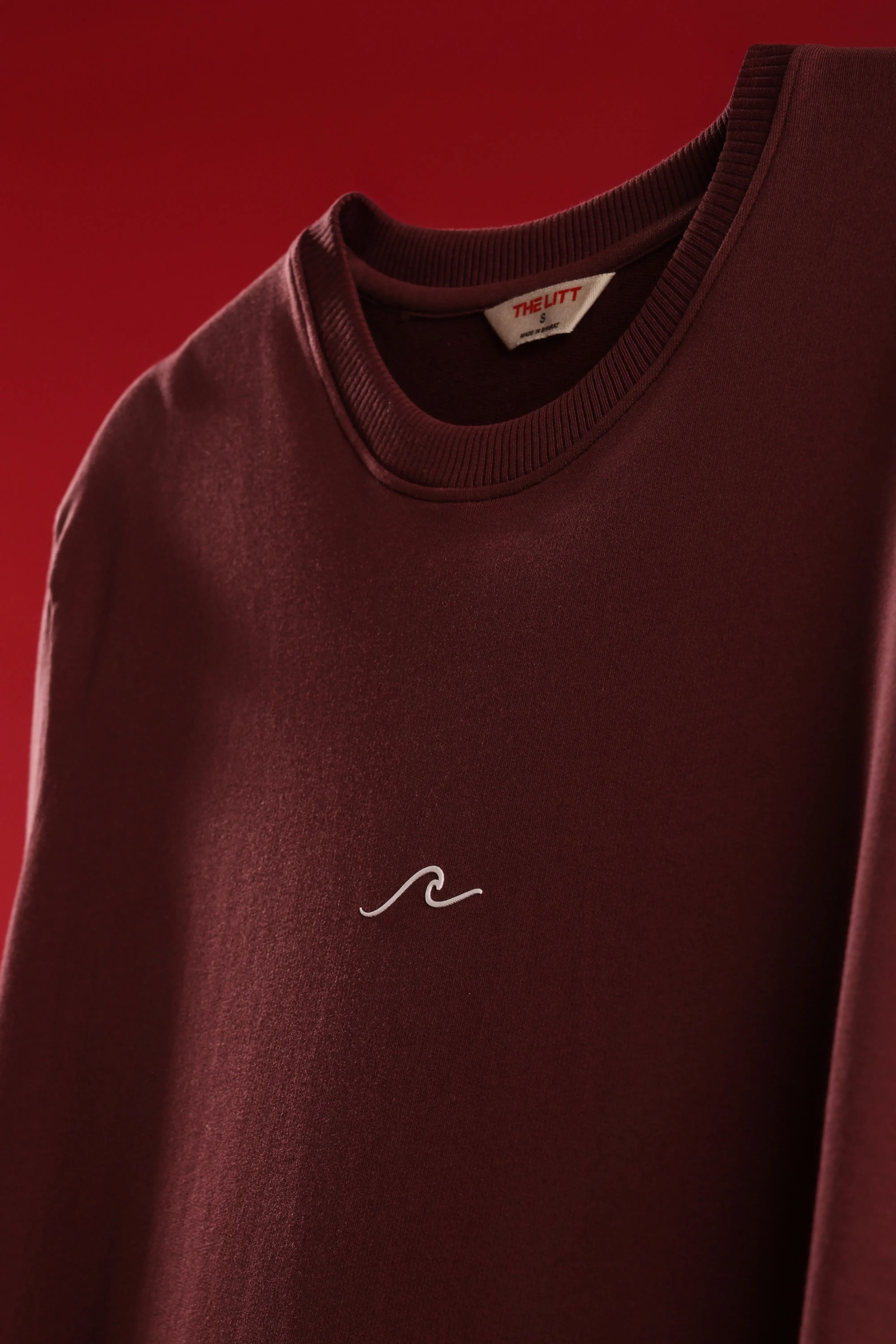 Men's Wine Born to Discover Oversized T-Shirt
