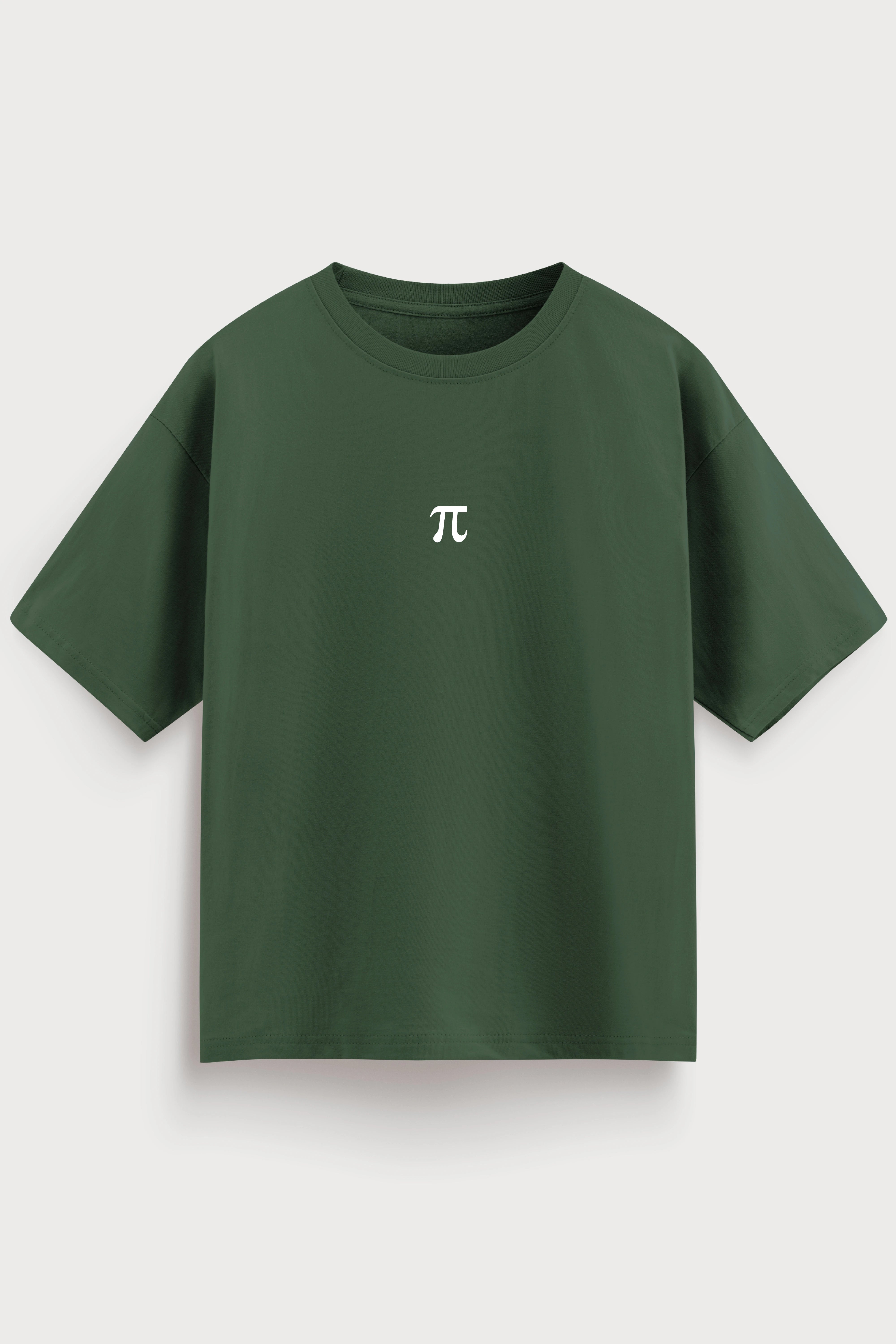 Relaxed Fit Pie Green T‑Shirt for Men