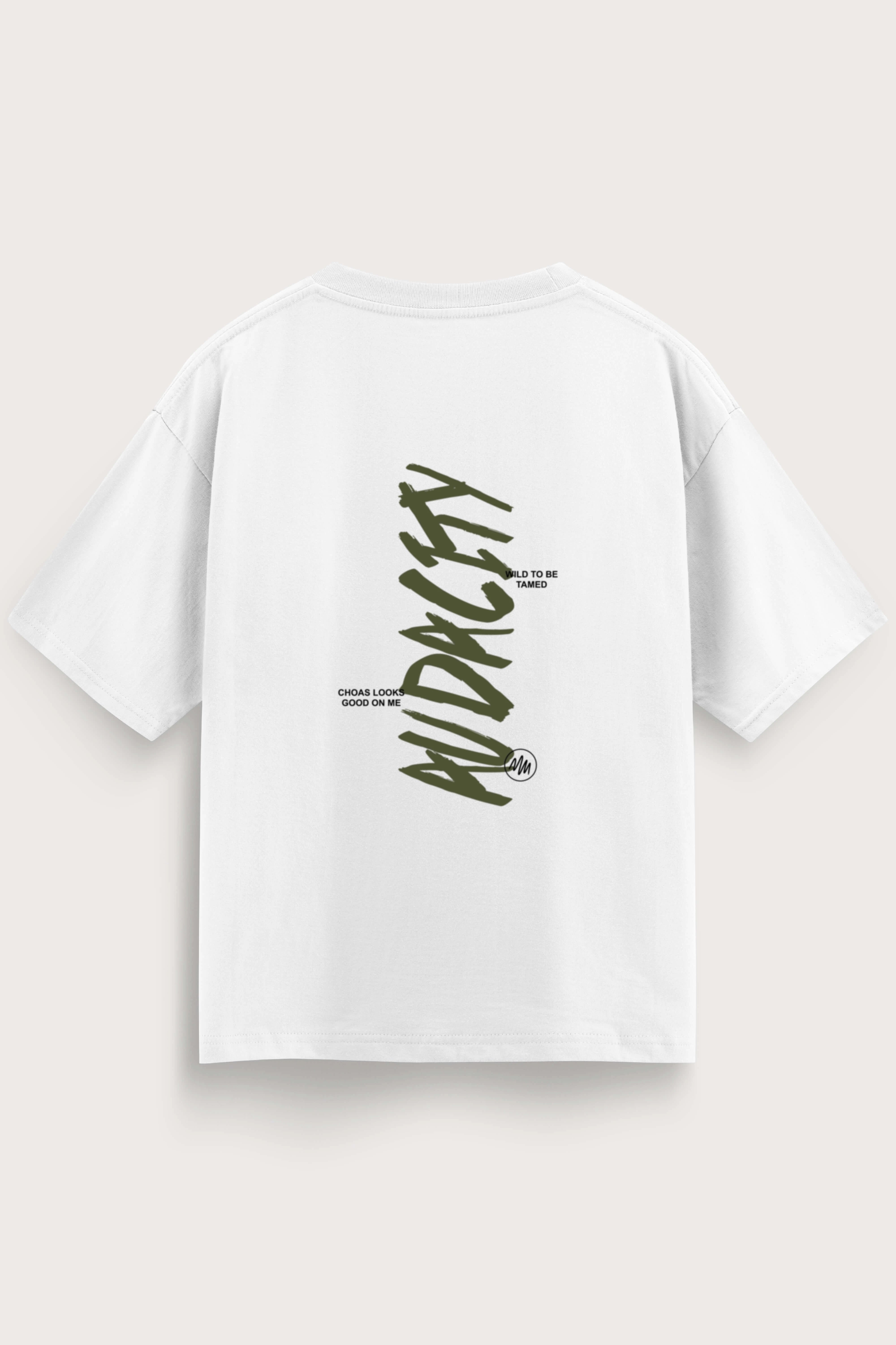 Relaxed Fit Audacity White T-Shirt for Men