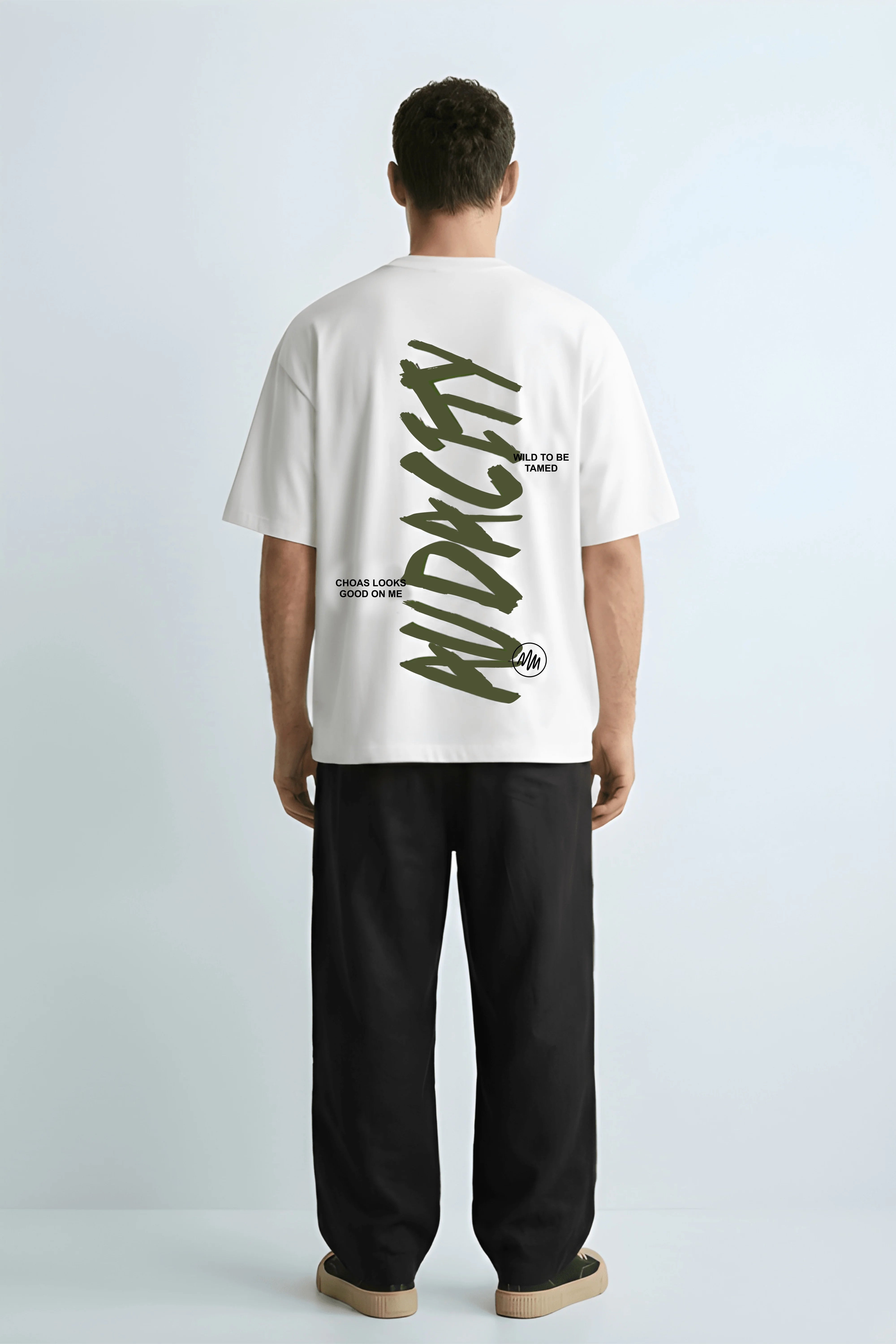 Relaxed Fit Audacity White T-Shirt for Men