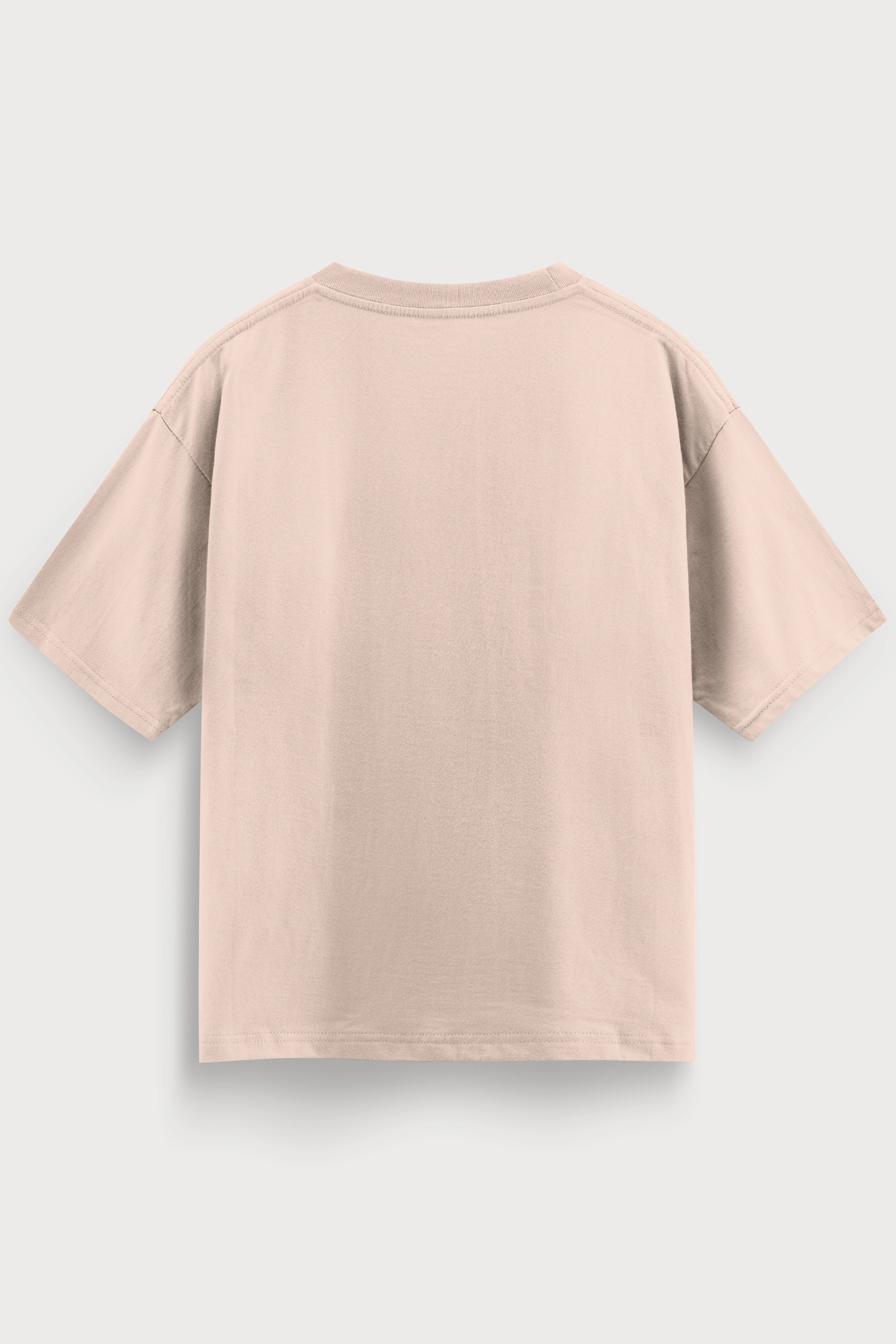 Relaxed Fit Pie Beige T‑Shirt for Men